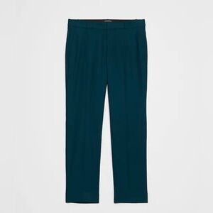 Banana Republic Factory Teal Straight Leg Pants